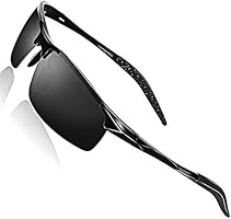 スポーツサングラス 偏光サングラス 超軽量メタル UV400 紫外線カット 落下防止 超抗衝撃 男女兼用 ドライブ / ランニング / ゴルフ / 野球 / 登山 / 自転車 / 釣り / 運転 レディース メンズ サングラス