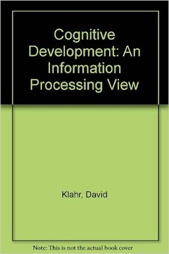 information processing view of cognitive development