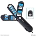 Memory Card Storage Case with Micro SD Reader (USB) - Swiss Army Knife Type Design with 3 Storage Blades - Fits 3X SD (SDHC/SDXC/TF) and 8X Micro SD (SDHC/SDXC/TF) Cards