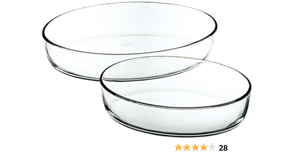 Pasabahce Set 2 Ollas Ovaladas Cm 26/35 Olla, Multicolor, One Size