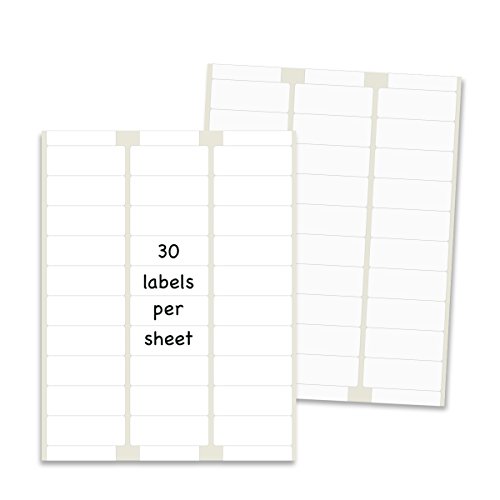 PACKZON Address Labels for Laser & Inkjet Printers, 1 x 2 5/8 Inch (7500/250 Sheets)