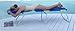 Ergo Lounger OH Therapeutic Face Down Lounger, Aluminum