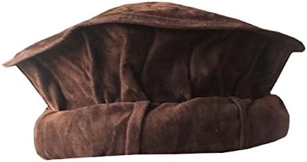 Khurshid Afghan Pakol Pakul Hat Taliban Gear Men's Tribal Head Desert Dress Gear Chitrali Cap (Brown)