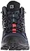 Salomon Women's X Ultra Mid 2 GTX W hiking Boot, Nightshade Grey/Deep Blue/Coral Punch, 7 B(M) US