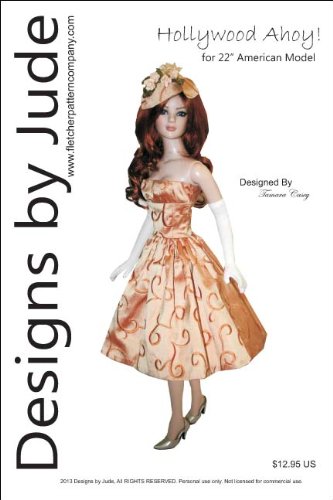 Hollywood Ahoy Pattern for 22" American Model Dolls Tonner