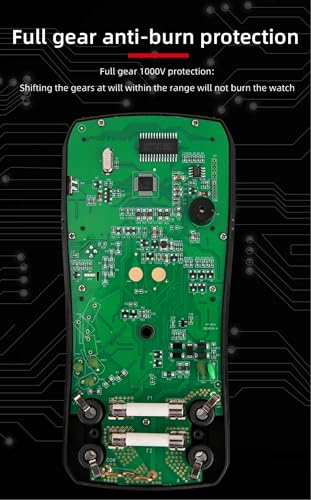 UNI-T UT107+ Digital Automotive Multimeter TRMS 6000 Counts 1000V 20A AC/DC Voltmeter Ammeter 12V Battery Tester Accurately Measure Pulse Width Dwell Angle RPM Duty-Cycle Capacitance For Automotive