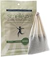SMELLEZE Reusable Mothball Smell Removal Deodorizer Pouch: Rids Chemical Odor Without Scents in 150 Sq. Ft.
