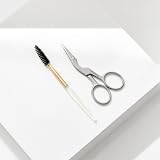 Tweezerman Eyebrow Shaping Kit Brow Scissors Brush Professional Stainless Steel view 5