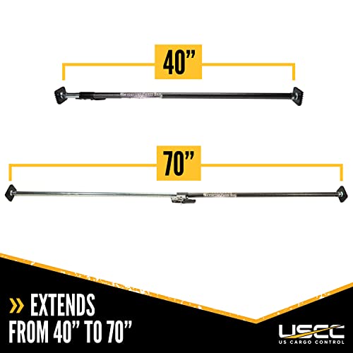 US Cargo Control Ratcheting Cargo Bar for Small Cargo Bar Needs
