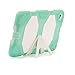 Griffin Survivor All-Terrain iPad Mini 4 Case with Stand - Impact-Resistant and Rugged Design, Green/White