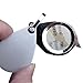 Vktech 30mm 3X Pocket Folding Magnifier Reading Magnifying Glass Loupe With Key Chain (Magnifier)