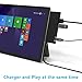 Surface Go/Surface Go2/Surface Go3 USB Hub, 6-in-2 USB C Surface Go/Go 2/Go3 Docking Station with USB 3.0+2 USB2.0 Ports, 3.5mm Earphones Jack,SD/TF Card Reader Slot