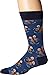 Socksmith Mens Novelty Crew Socks Significant Otter, Blue