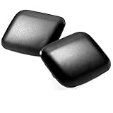Fit for AUDI A6 C5 Black Headlight Washer Cover Cap AVANT Hot 2Pcs