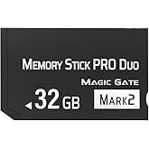 ShanVa 32 GB Memory Stick PRO Duo Mark 2 for PSP 1000 2000 3000 – High-Speed MagicGate Card Compatible with Cyber-Shot DSC Cameras, Alpha DSLR, Handycam & More (32, GB)