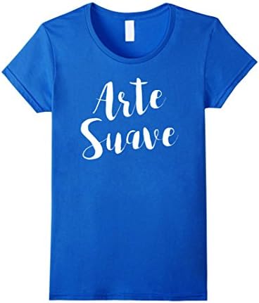 Women's BJJ Arte Suave Women's Jiu Jitsu Calligraphy T-shirt Medium Royal Blue