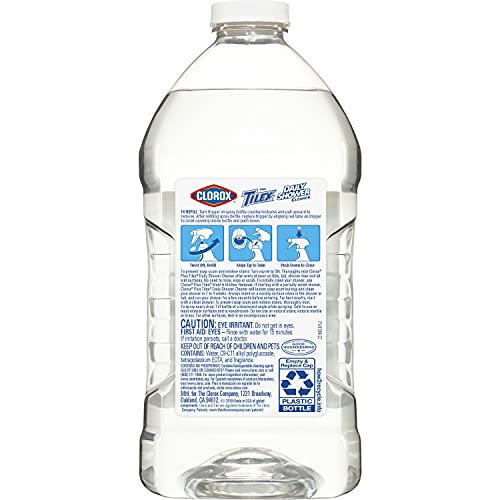 Clorox Plus Tilex Daily Shower Cleaner, Refill Bottle, Liquid Shower