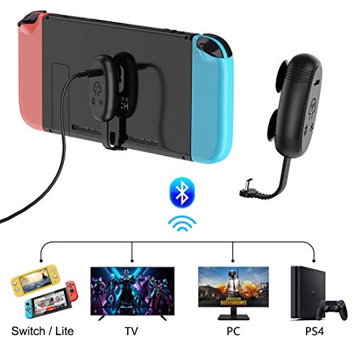 Bluetooth 5.0 Audio Transmitter Adapter with USB C Connector Built-in Digital Mic APTX Low Latency for Nintendo Switch Compatible with AirPods PS4 Bose Sony [Enhanced Version] - Thumbnail 7