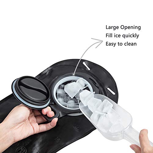 ROCKRAIN Hydration Bladder 2 Liter BPA Free Leak Proof Water Reservoir