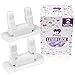 Door Lever Lock (2 Pack) - Child Proof Safety Lock for Door Handle - White