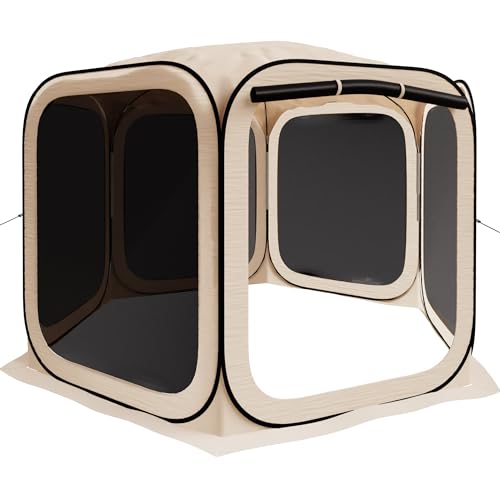 HOOYEAH 12x12 Pop-up Screened Tent Review: Instant Portable Gazebo with Mosquito Net image 16