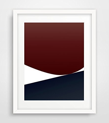 "Hover" a Modern Minimalist Art Print available in two sizes.