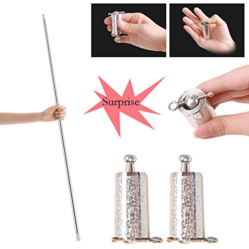 2 Pack Pocket Staff, Retractable Collapsible Bo Staff, Professional