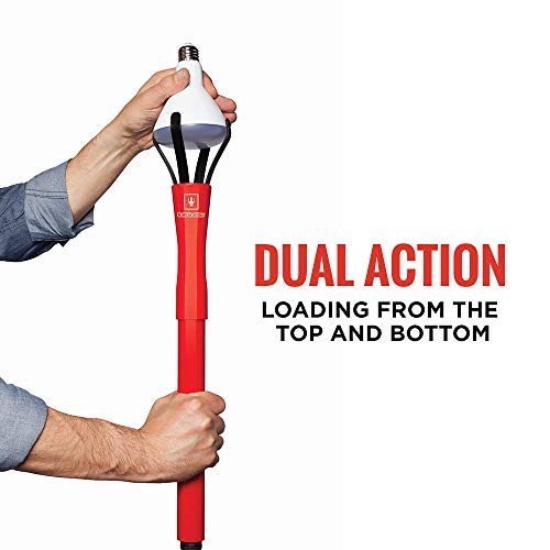 Bulb Grabber Light Bulb Changer For High Ceilings With 11FT Telescoping