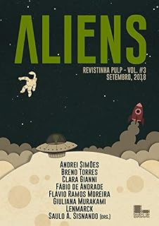 Livro Aliens (revistinha pulp Livro 3)