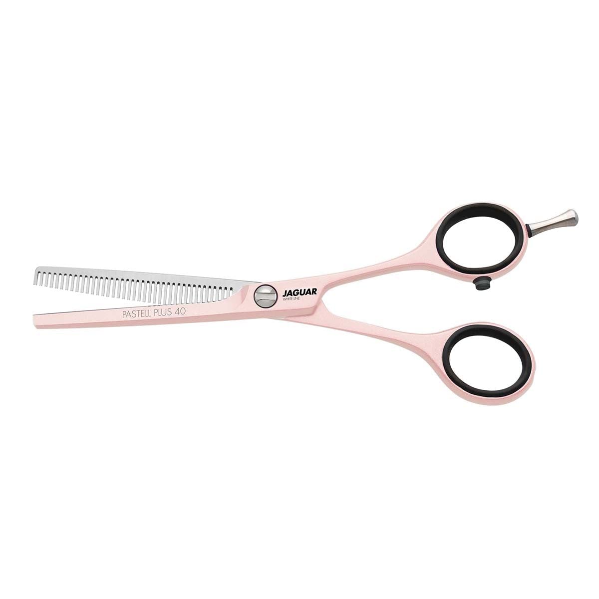 Jaguar White Line Pastel Plus 40 Classic Texturing Scissors, 5.5-Inch Length, Rose, 0.03597 kg, 4030363124231