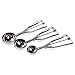 Vktech Stainless Steel Ice Cream Scoop Spoon, 3 pcs(Large, Medium, Small)