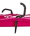 Lucky Bums Plastic Racer Sled, 40-Inch, Pink/Black