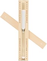 TEKEET 15-Minute Sauna Sand Timer Solid Wood Pine for Home & Garden view 4
