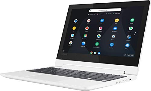 Lenovo 2020 2-in-1 11.6" Convertible Chromebook Touchscreen Laptop Computer/Quad-Core MediaTek MT8173C (4C/ 2X A72 + 2X A53)/ 4GB Memory/ 32GB eMMC/ 802.11ac WiFi/Bluetooth/Type-C/White/Chrome OS