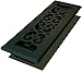 Decor Grates ST210 Classic Collection Floor Register, 2x10 Inches, Textured Black