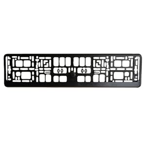 Unitec 84527 Kentekenplaathouder zwart