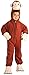 Rubies Child's Curious George Fleece Costume, Small