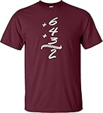 Adult 6 + 4 + 3 = 2 Funny Baseball T-Shirt