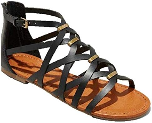 black gladiator sandals amazon