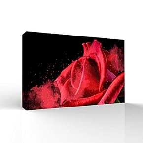 wall26 Canvas Wall Art Beautiful Flowers Pictures Home...