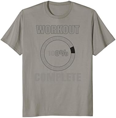 Workout Complete 100% Sweat Activated tshirt for Men Women