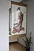 Made in Japan Noren Curtain Tapestry Tanzaku and Woman