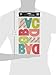 me & my BIG ideas Garde Patterned AV Alphabet Stickers, Large, 10 Sheet