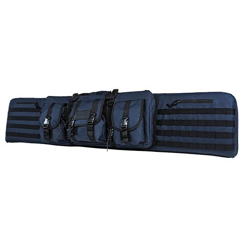 NcSTAR CVDC2946BL-55 Double Carbine Case, 55", Blue, Large