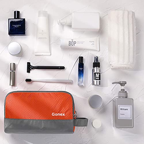 Travel Toiletry Bag Nylon, Gonex Dopp Kit Shaving Bag Toiletry