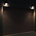 BERBERYAN Solar Lights 20 LED Wireless Waterproof Motion Sensor Outdoor Light for for Patio, Deck, Yard, Garden with Motion Activated Auto On/Off