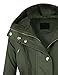makeitmint Women's Zip Up Military Anorak Jacket w/Hood [S-3XL]