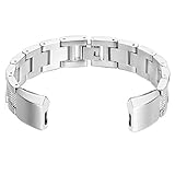 bayite Metal Bands for Fitbit Alta, Available in Rose Gold, Silver Black 5.5