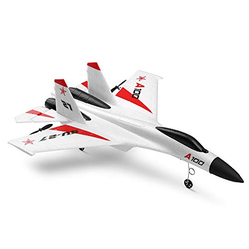 ASfairy-Toy-WLtoys-A100-SU-27-3CH-24G-RC-Airplane-RTF-Glider-360-Flip-Six-Axis-Gyroscope-Powerful-Motor-EPP-Material-Simulation-Remote-Control-Airplane-for-Kids-14-Years-Old-White