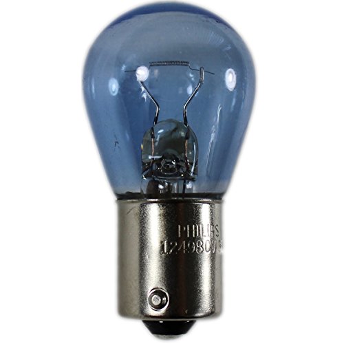 Philips P21W CrystalVision ultra Miniature Bulb, 2 Pack
